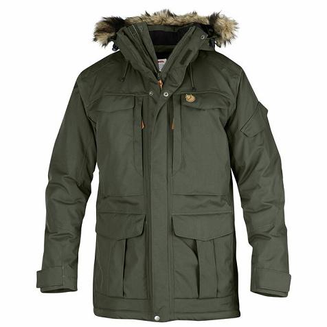 Fjallraven Nuuk Parkas Grey Singapore For Men (SG-285325)